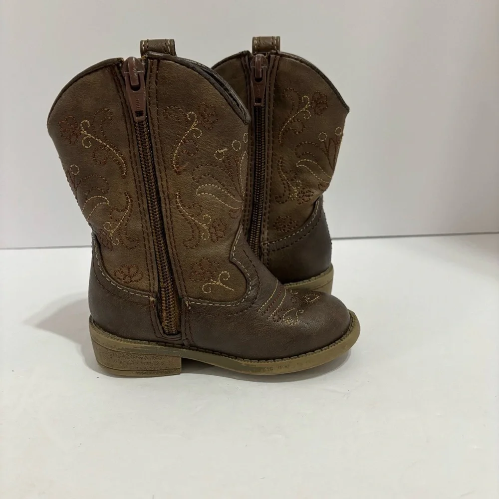 Cat & Jack Brown Kids Boots